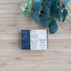 Bamboo Charcoal soap, vegan-friendly, with activated bamboo charcoal powder