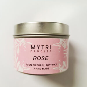 Soy Wax Scented Candle - Rose