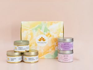 Candle gift set with box